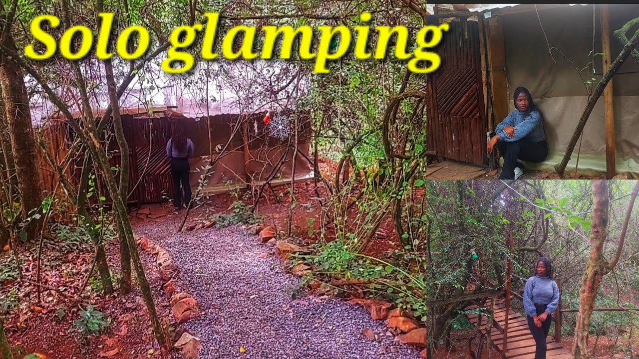 My first solo glamping at Tiret|| My birthday🎂 || Eldoret, Kenya || solo adventure Ep 1