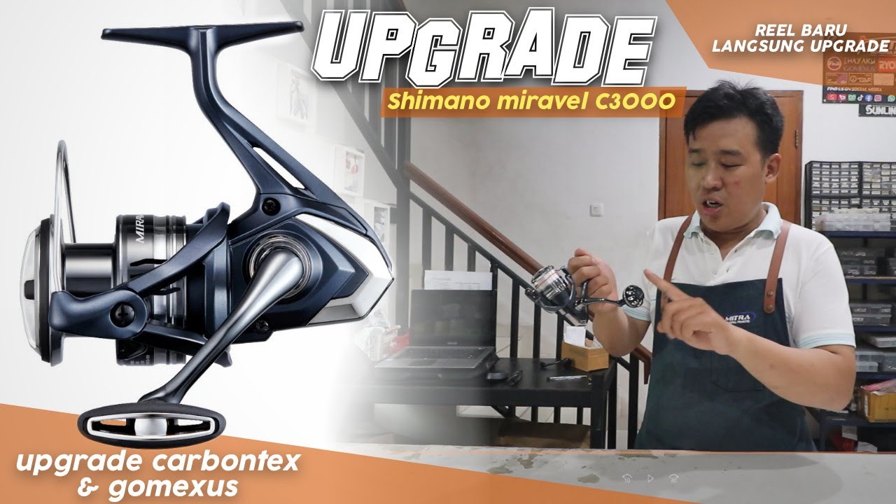 Reel terbaru nya shimano langsung kita upgrade | Review Shimano Miravel C3000