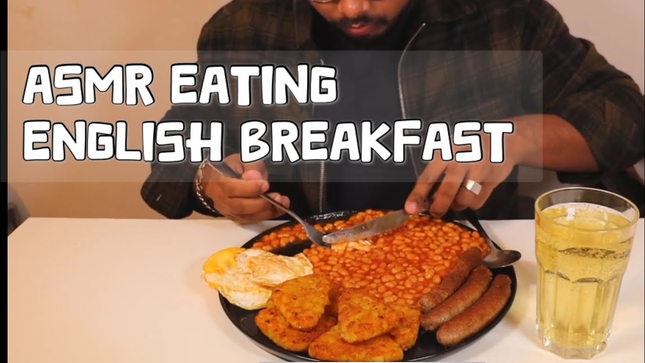 Having english breakfast | Asmr eating | Eating sounds