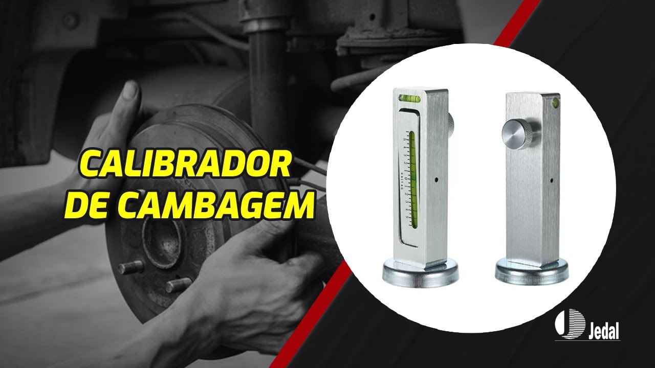 Como aplicar o Calibrador de Cambagem - Jedal Automotiva