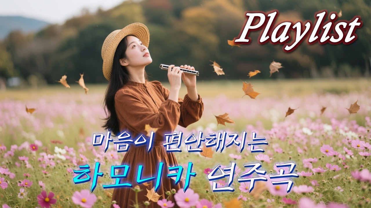 [Cafe 𝐏𝐥𝐚𝐲𝐥𝐢𝐬𝐭 - Harmonica] 마음이 편안해지는 하모니카 연주곡ㅣ잔잔한 하모니카 음악ㅣRelaxing & Healing Harmonica Music