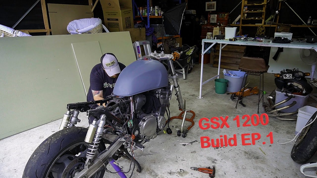 Suzuki GSX 1200 Inazuma Custom Build EP.1 - Hungry Wolf Motorcycles