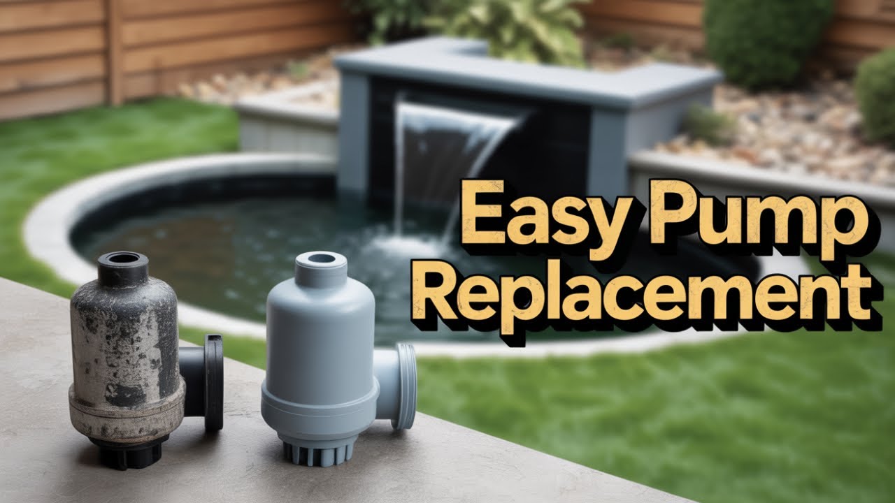 Replace Your Pond Pump in 30 Minutes - No Experience Needed #shorts #waterpump  #diy