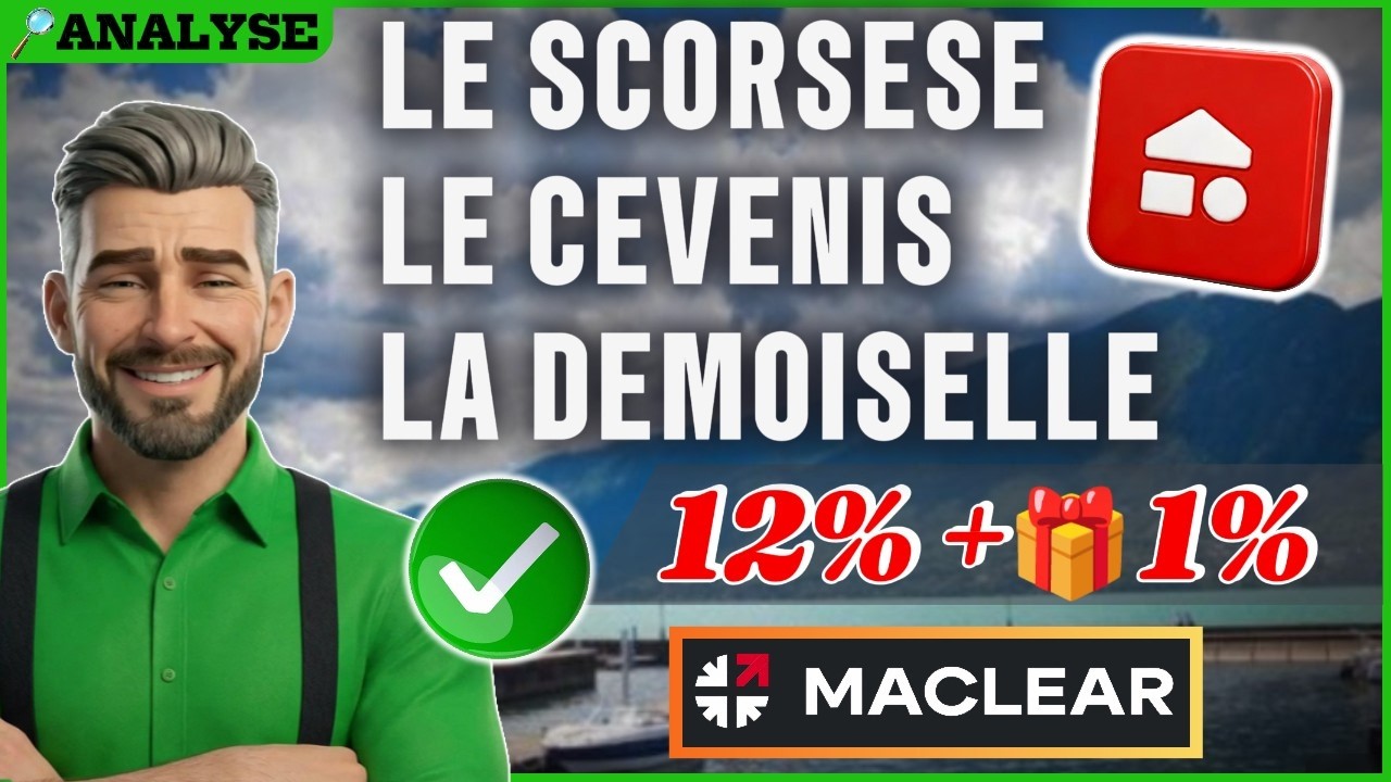 LA PREMIÈRE BRIQUE 🏠Analyse des projets LE SCORSESE , LE CEVENIS et LA DEMOISELLE , + MACLEAR 🚀