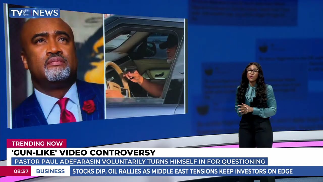 'Gun-Like' Video Controversy: Pastor Paul Adefarasin Voluntarily Turns Himself In For Questioning