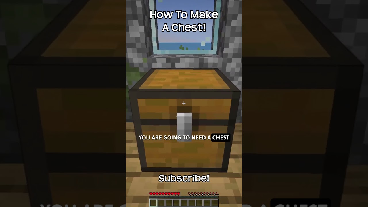 How To Make A Chest In Minecraft?!