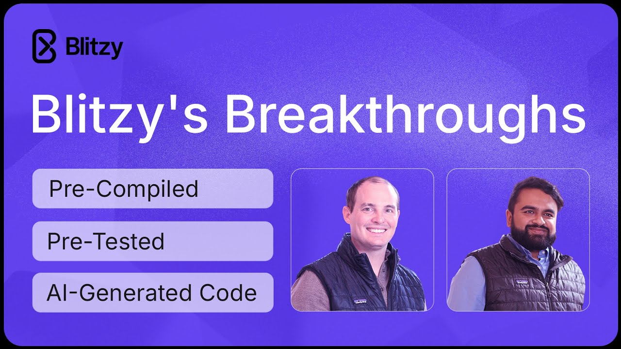 Blitzy's Breakthroughs: Pre-compiled, Pre-Tested, AI-Generated Code