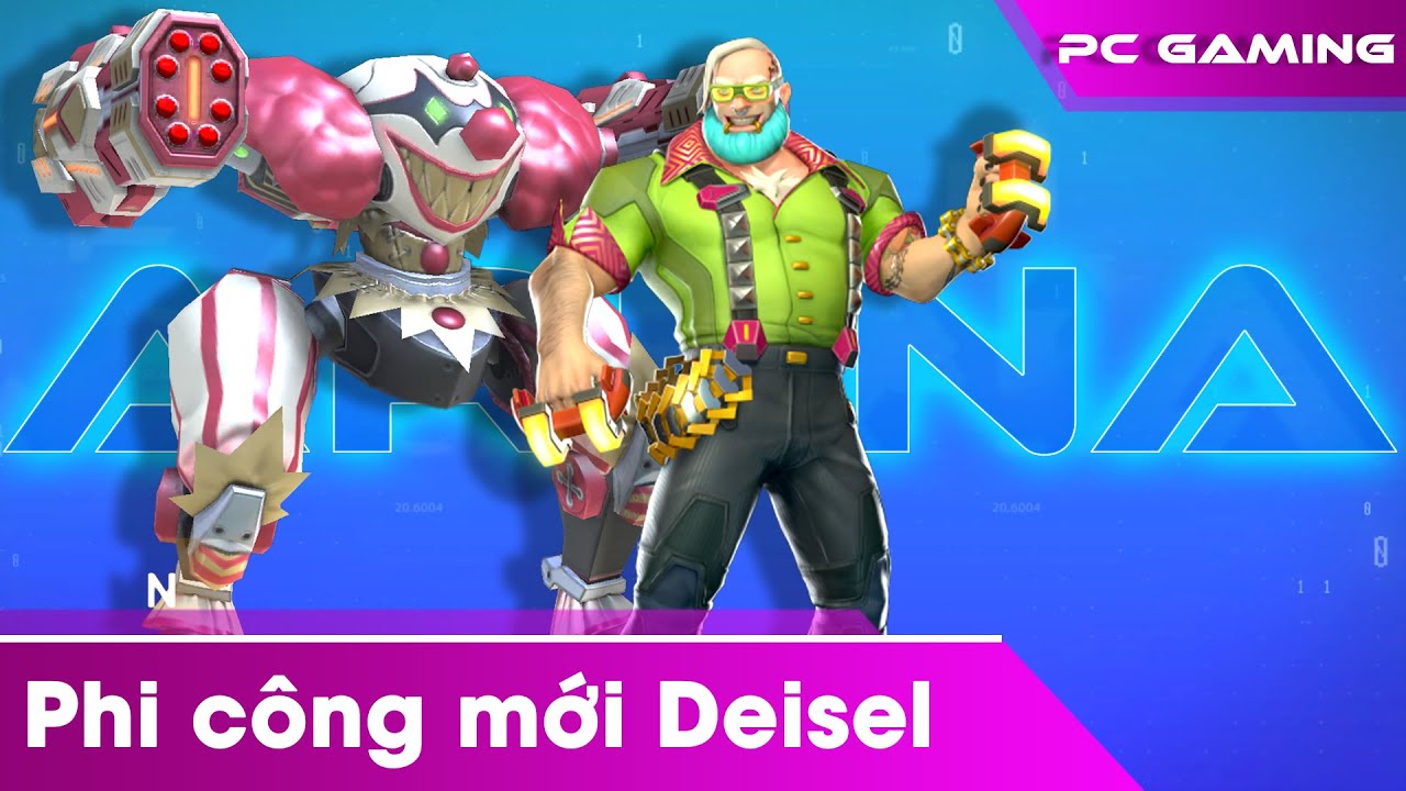 Mech Arena VN# 619| Phi c&ocirc;ng mới Diesel | Panther Bệ T&ecirc;n Lửa 16| Panther Missile Rack 16