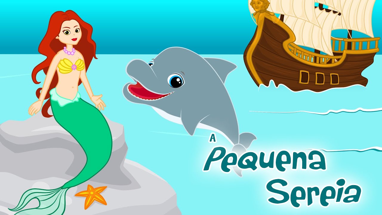A Pequena Sereia em Português - Historia completa - Desenho animado com os Amiguinhos