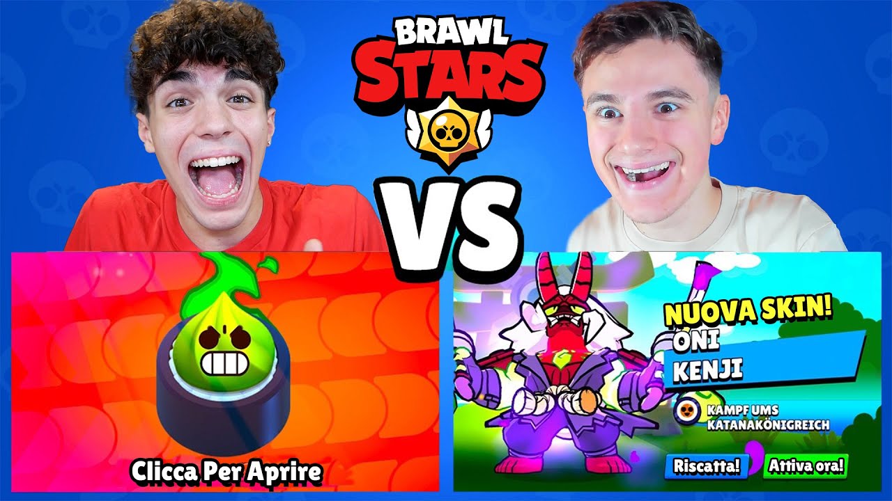 100x SUSHI OPENING BATTLE EPICA su BRAWL STARS! Mate vs Max Random!