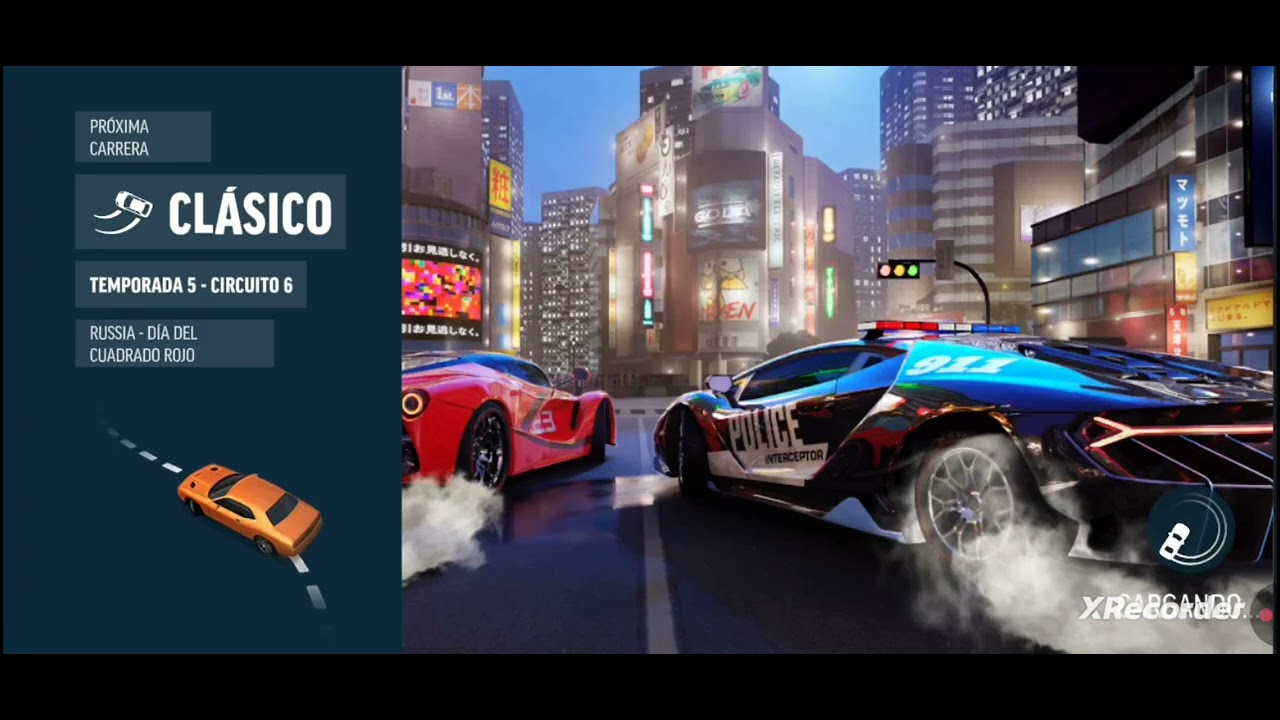 DRIFT MAX PRO: TRAYECTORIA 5 Y CIRCUITO DEL DIA 