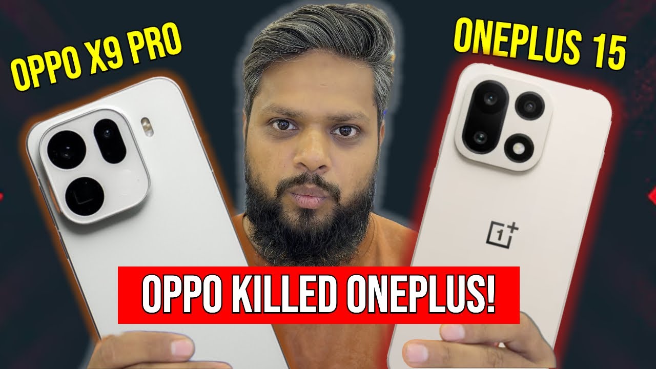 OnePlus 15 FAILED BADLY vs OPPO X9 Pro 😳🔥 Camera & Gaming Test