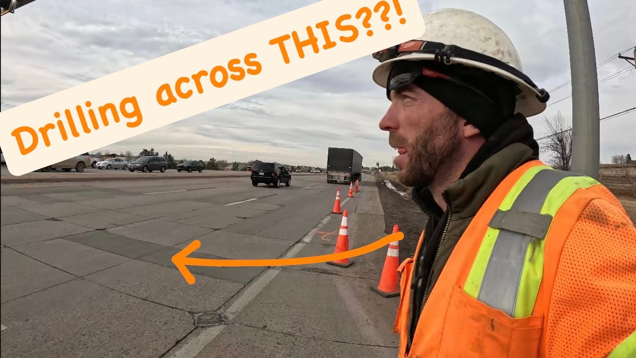 Drilling across Major road, a day in the life of a HDD construction worker #15