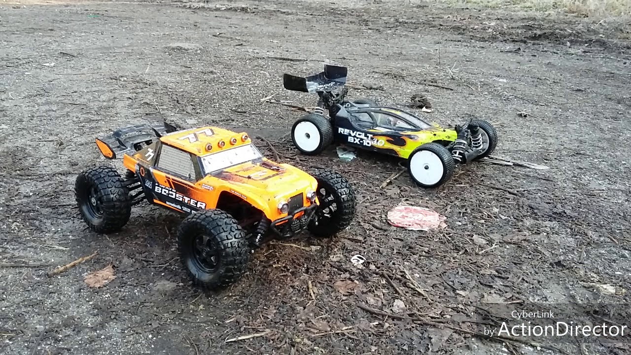RC aventure dans les bois avec la bx-10 et la t2m booster