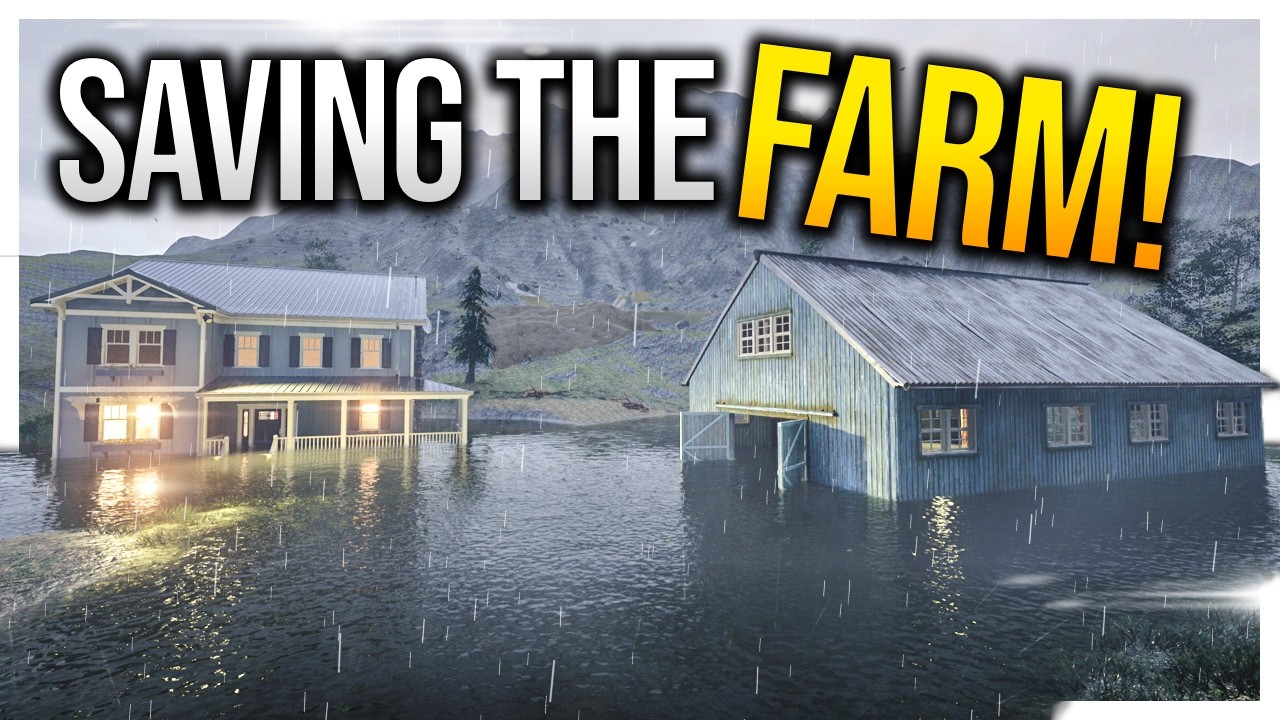 I Save The Farm From A Flood... | DrainSim
