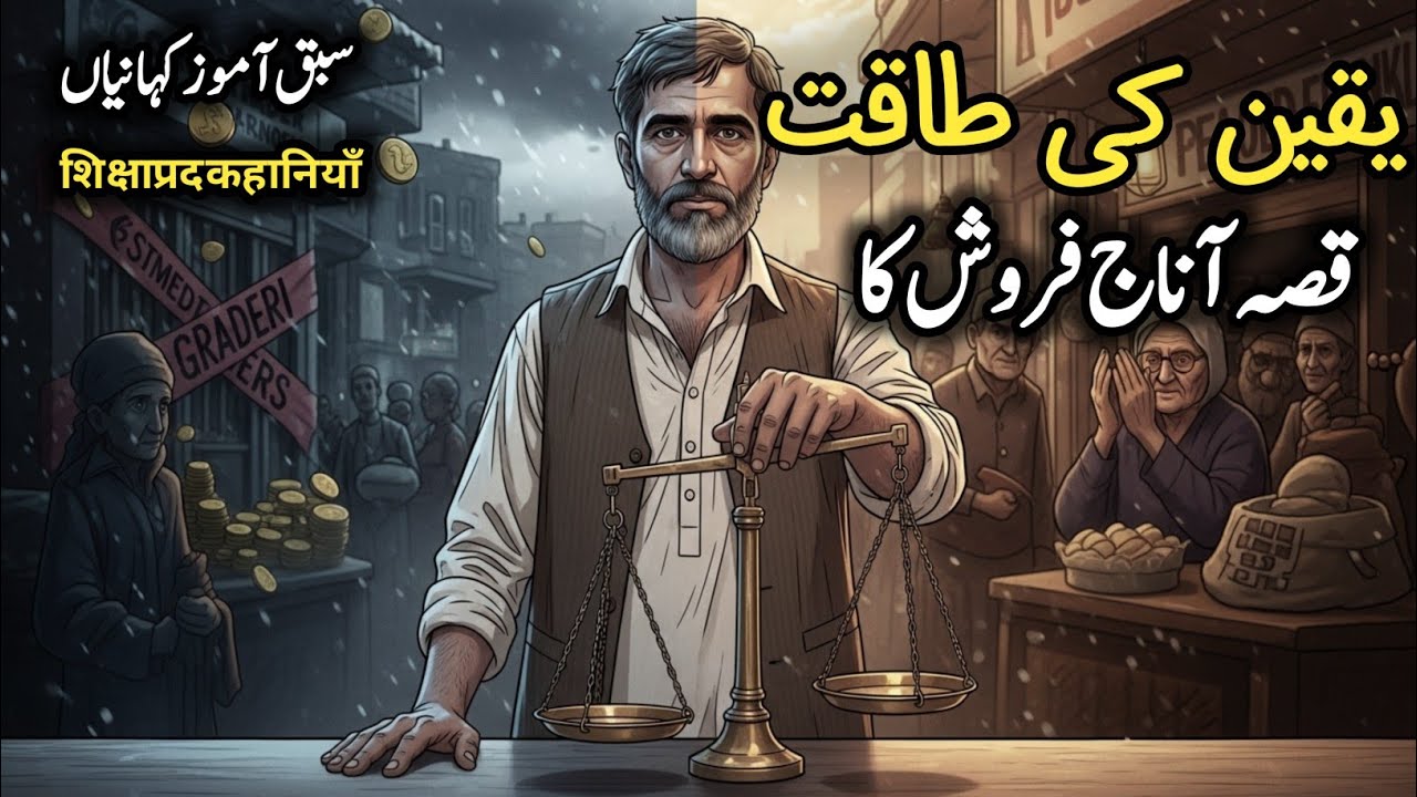 Anaj Farosh Ka Imtihan | Ek Imaandar Tajir Ki Kahani | Moral Story| Qadeem Qisse