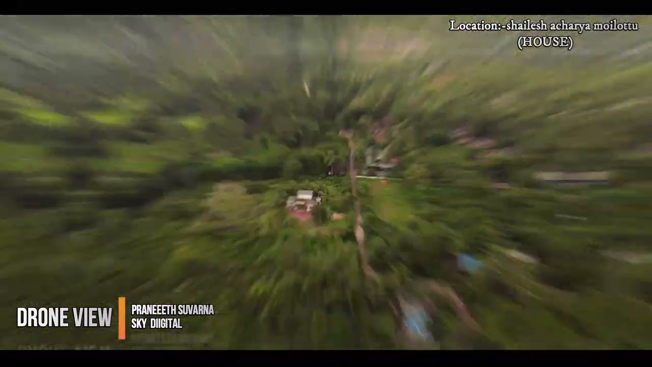 Our house Moilottu drone view by praneeth suvarna (sky digital)