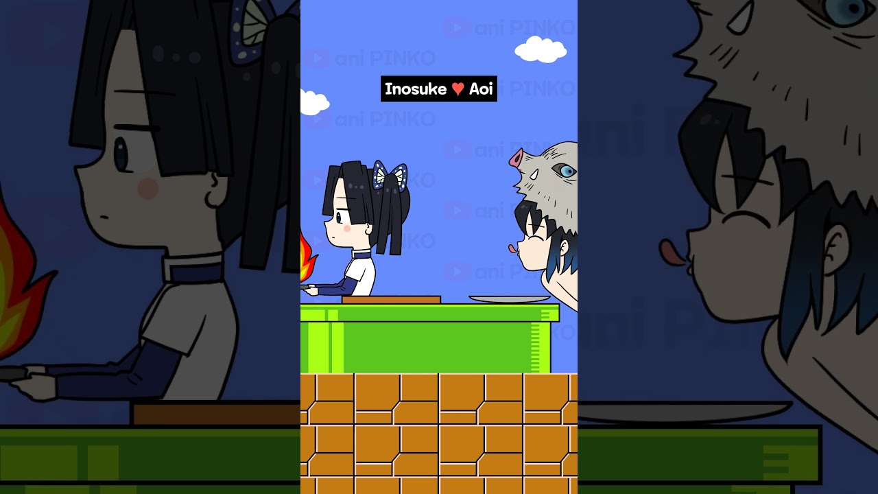 Inosuke &hearts; Aoi (love story1) #Inosuke #Aoi #love