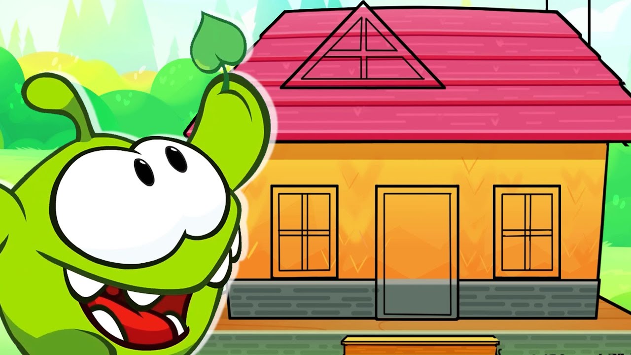 Build A House With Om Nom | Educational Video For Kids | Learn Hindi