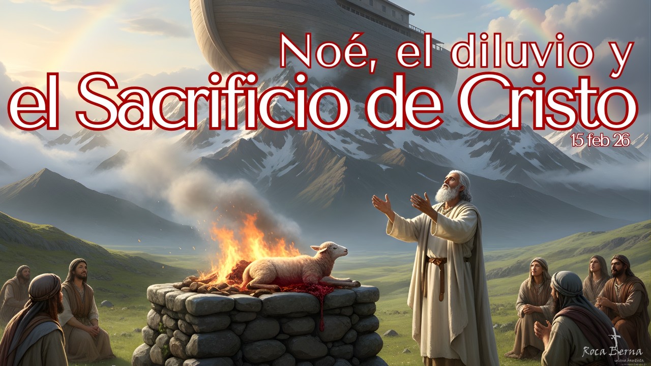 NOÉ, EL DILUVIO Y EL SACRIFICIO DE CRISTO 150226D