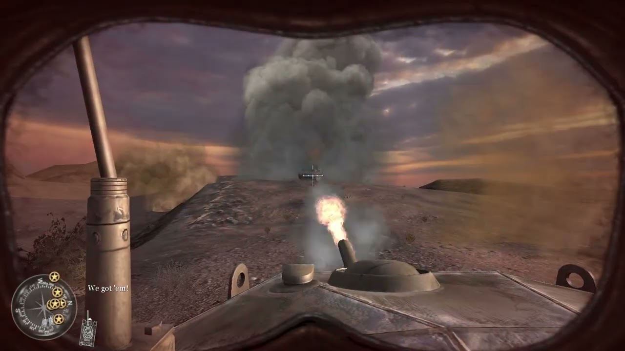 Call of Duty 2 &ndash; Investida dos Cruzados: Noroeste da L&iacute;bia, 15 de Janeiro de 1943