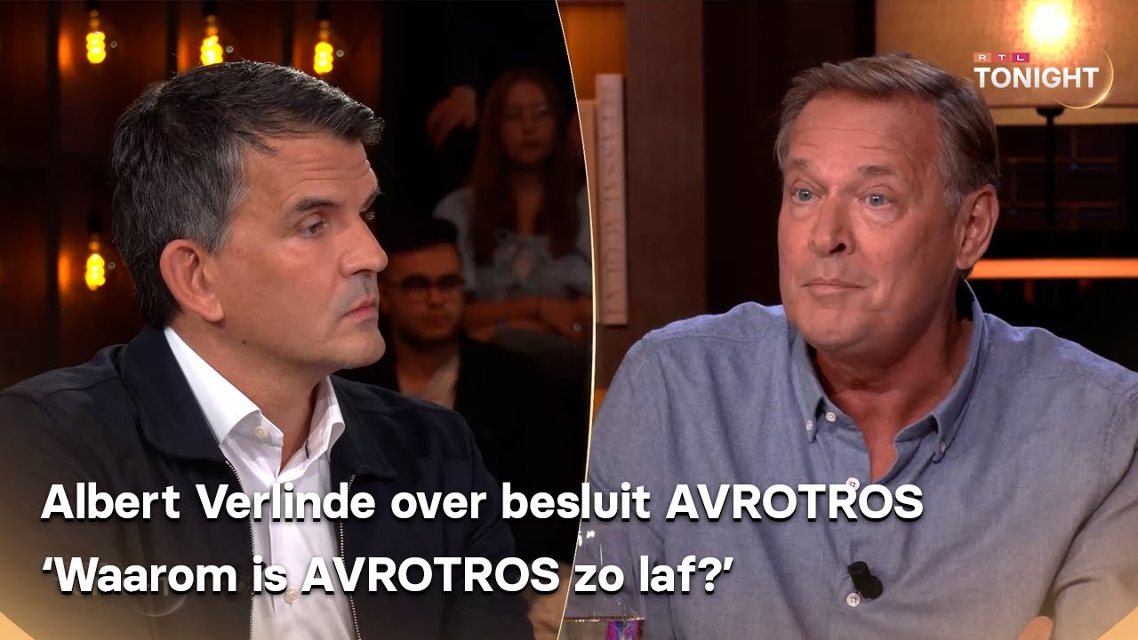 Albert Verlinde over besluit deelname Songfestival: ‘Waarom is AVROTROS zo laf?’ | RTL Tonight