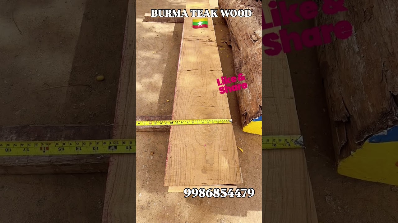 Burma Teak Wood ❤️ for orders call on 9986854479#burma #teakwood #burmaborderteak