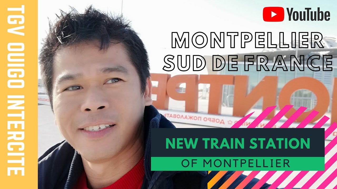 MONTPELLIER : LA NOUVELLE GARE DE MONTPELLIER SUD DE FRANCE #France
