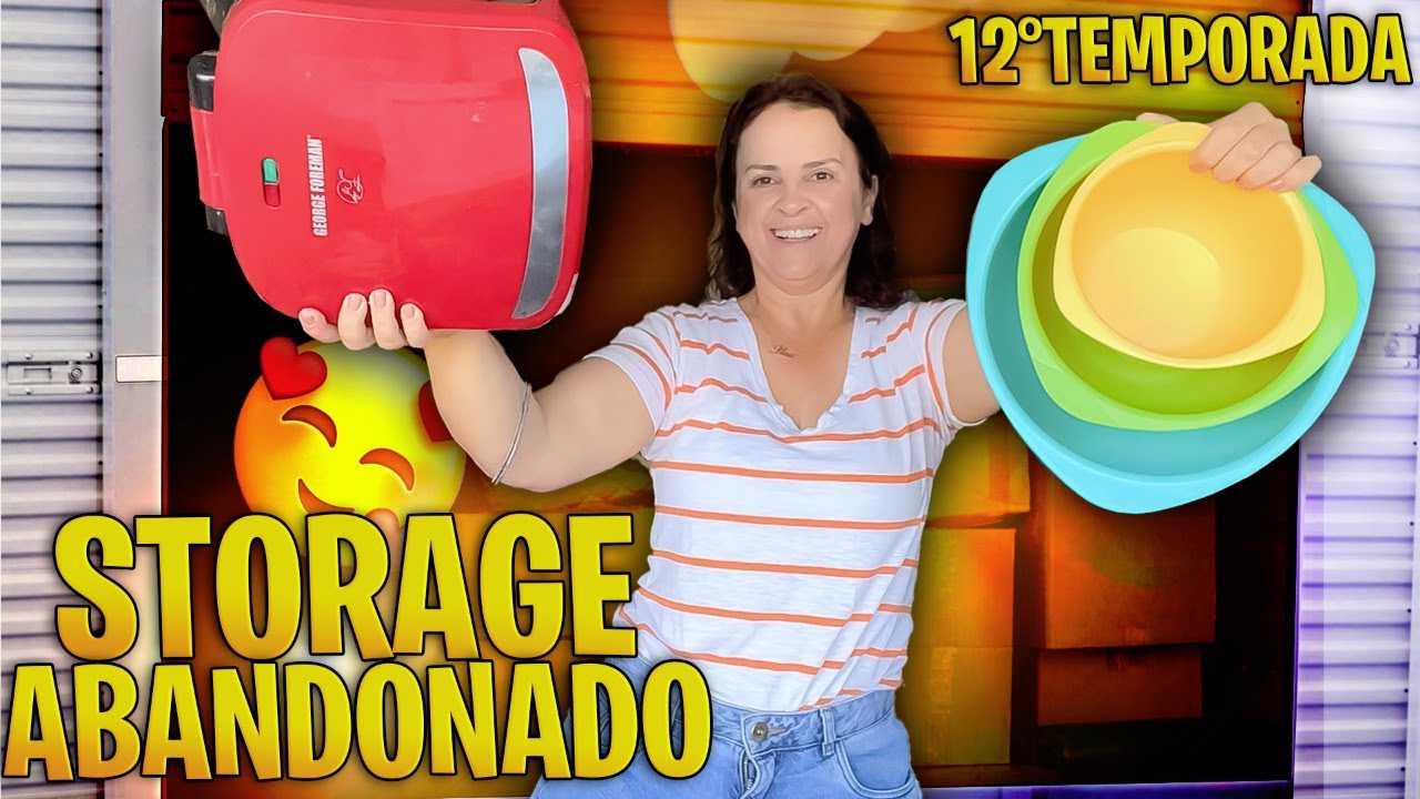 ACHEI COISAS DE VALOR ALTÍSSIMO NAS CAIXAS DO STORAGE ABANDONADO