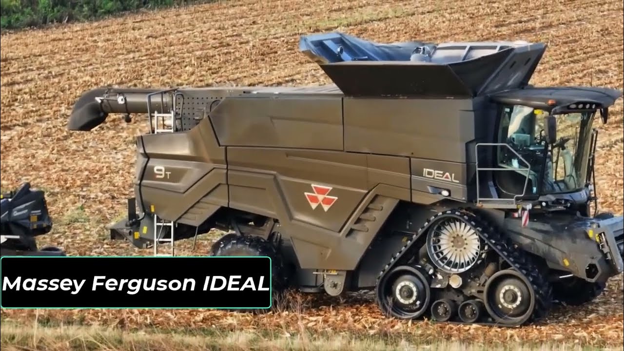 Massey Ferguson IDEAL - Une Moissonneuse-Batteuse à la Hauteur des Défis