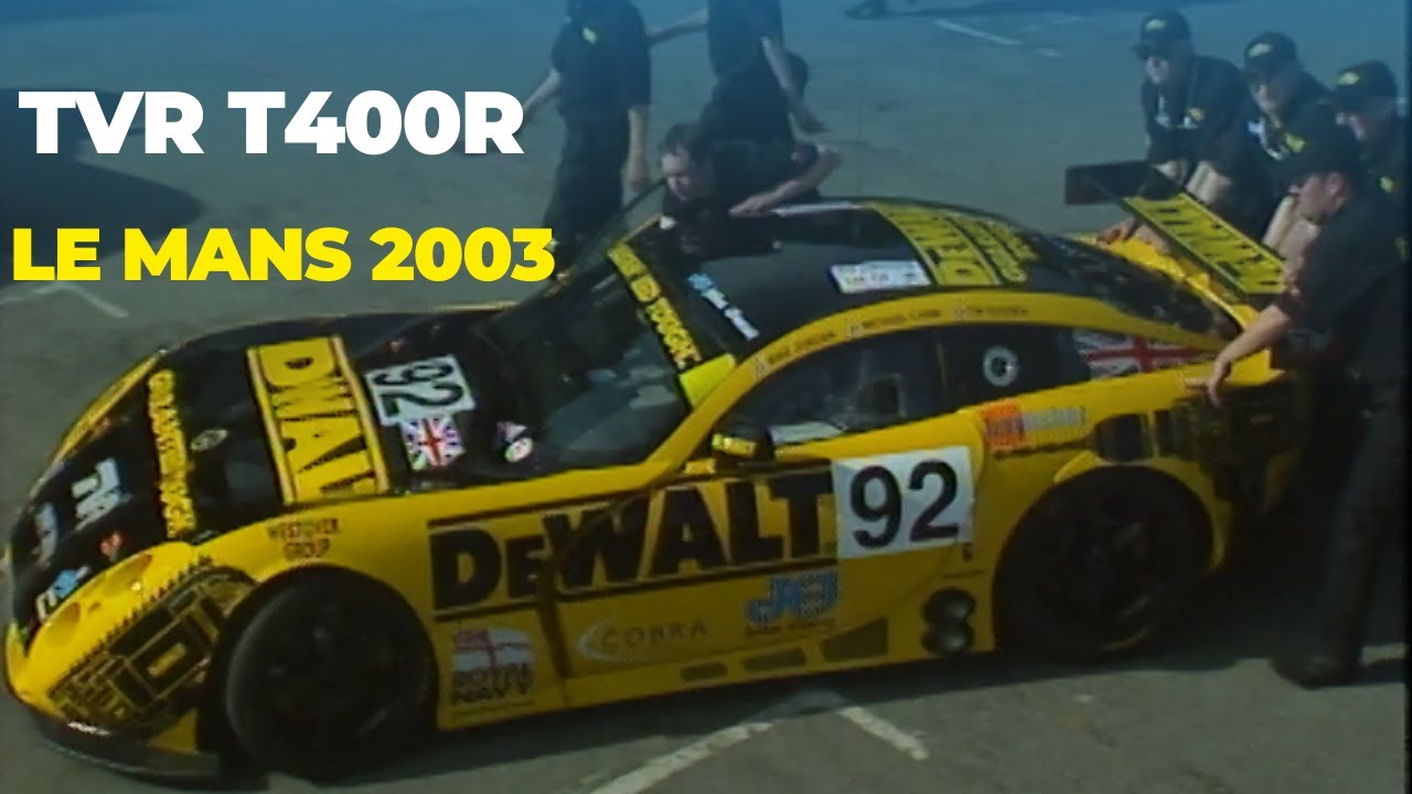 3.2.1  MOTEUR #25 | TVR Tuscan 400R n°92 | Le Mans 2003