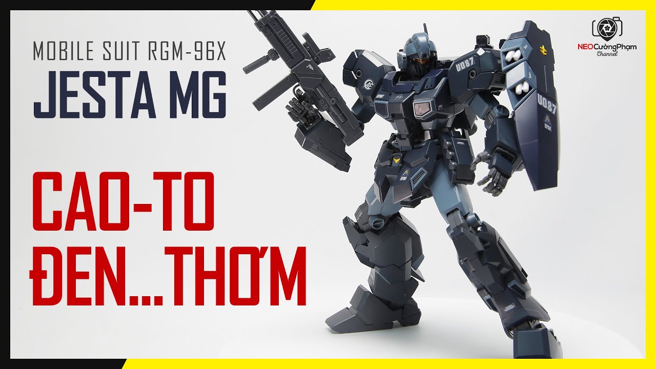 Review Mobile Suit RGM-96X Jesta MG 1/100 | Mô hình Gunpla tiếng Việt | NEO Cường Phạm Hobby
