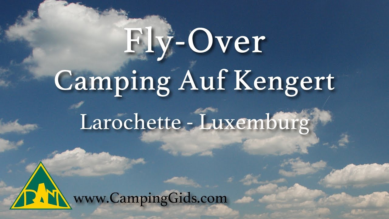 Fly Over Camping Auf Kengert