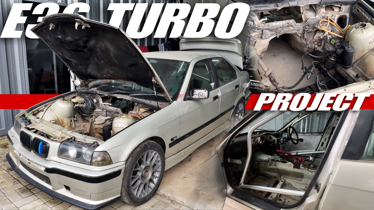 PROJECT BMW E36 TURBO DRIFT DIMULAI | PART 1 ( ANALISA & TRONDOLIN )