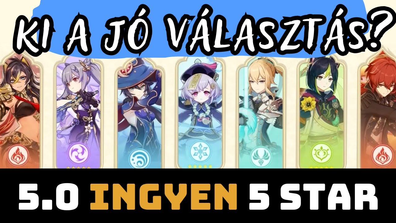 INGYEN 5 CSILLAGOS KARAKTER?! ~ Melyiket v&aacute;laszd?