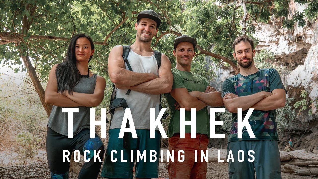 Making a Rock Climbing Film in Thakhek, Laos - Behind the Scenes Endgegner at Green Climbers Home