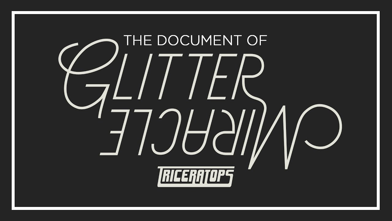 TRICERATOPS「GLITTER / MIRACLE」RECORDING DOCUMENT MOVIE