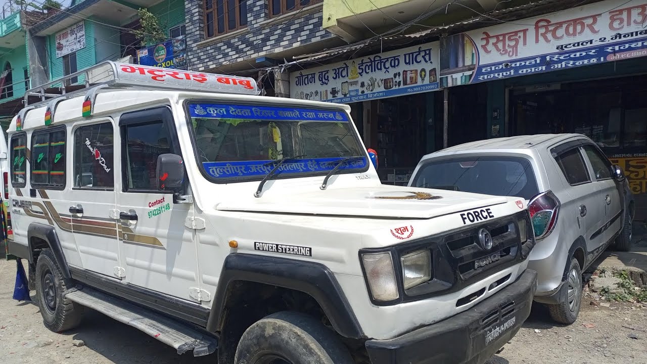 #fouryoupage #force #cruiser #deluxe #graphics #bhattaraibabu #offroad