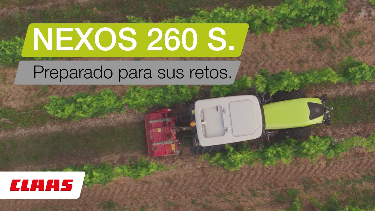 CLAAS NEXOS 260 S. Preparado para sus retos.