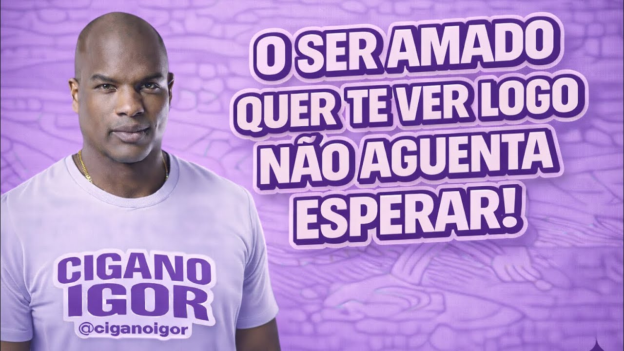 O SER AMADO QUER TE VER LOGO N&Atilde;O AGUENTA ESPERAR! 💕❤️