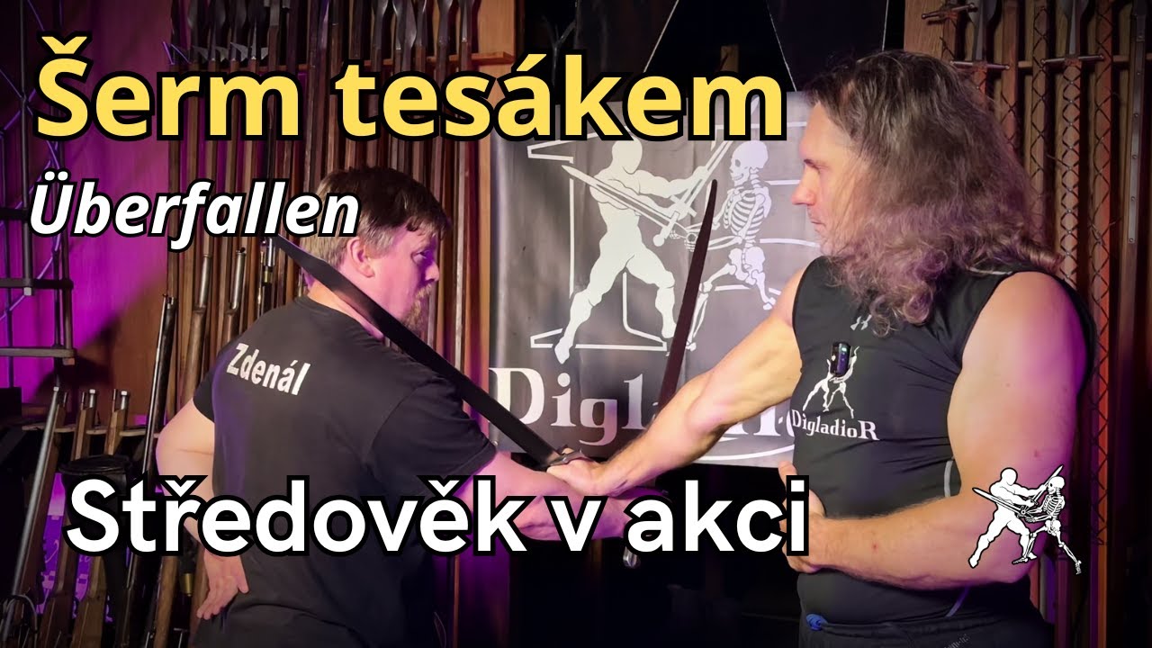 Středověk v akci: Technika rytířského šermu tesákem