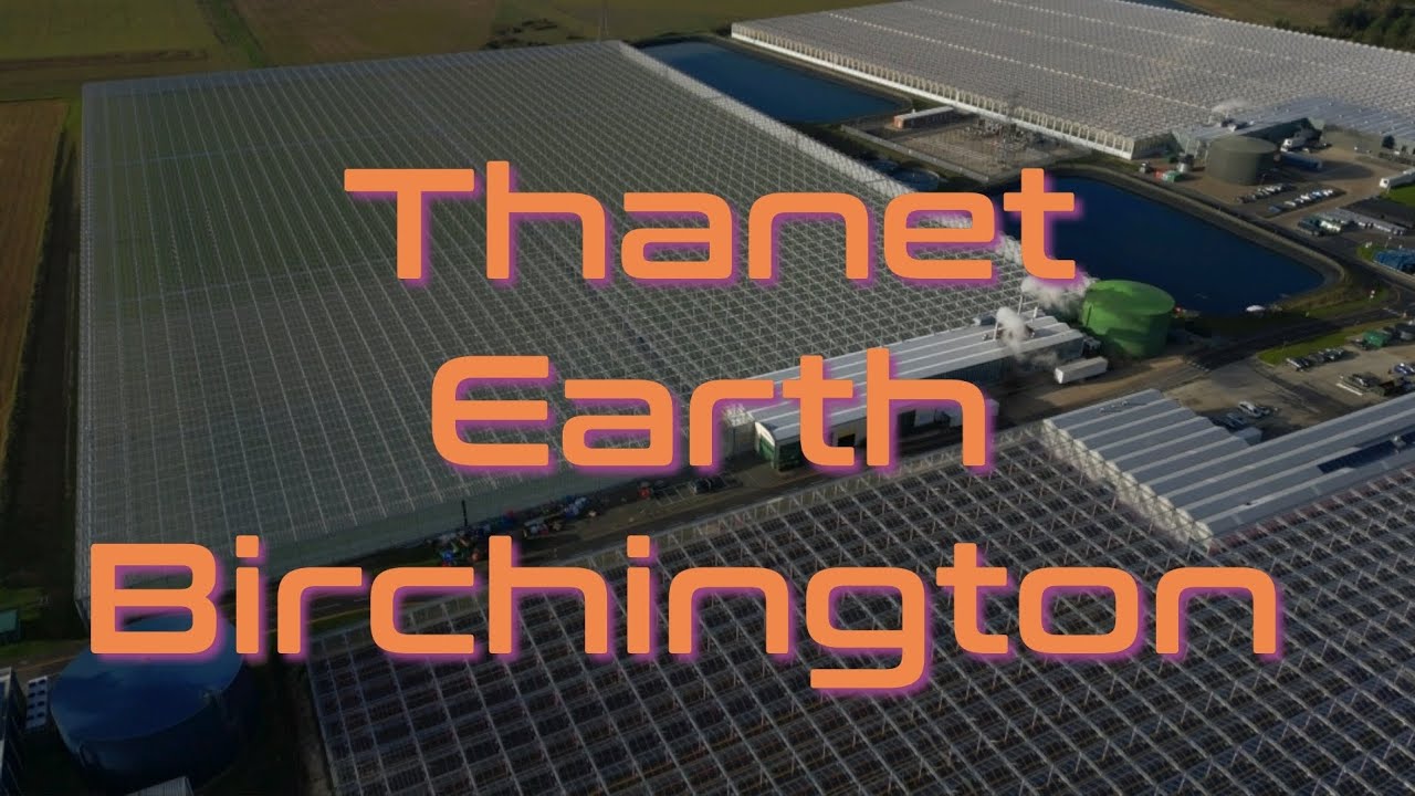 Thanet Earth gigantic greenhouses | Dji mini 3 drone