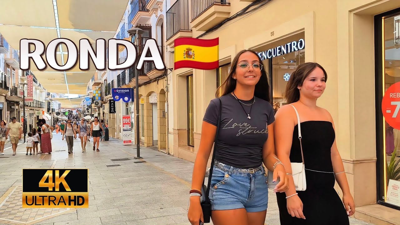 🔥TAN HERMOSO 🤩 Paso a paso visita RONDA, Málaga, España 🇪🇸 4K