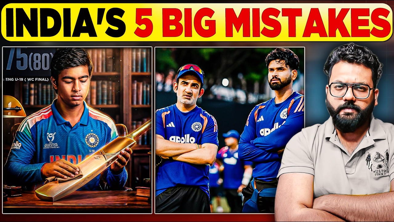 IND vs ENG 1st T20 Exposed Team India's 5 Big Mistakes! Why Is Vaibhav Sooryavanshi Still Ignored?