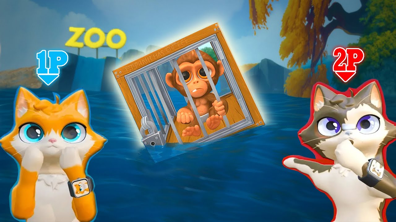 I Am Cat MULTIPLAYER ¿INUNDAMOS el ZOOLÓGICO?
