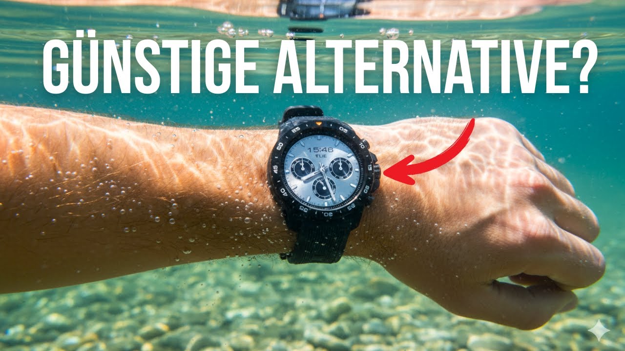 Outdoor Smartwatch Alternative für Wenig-Geld: Mibro G Explorer S /moschuss