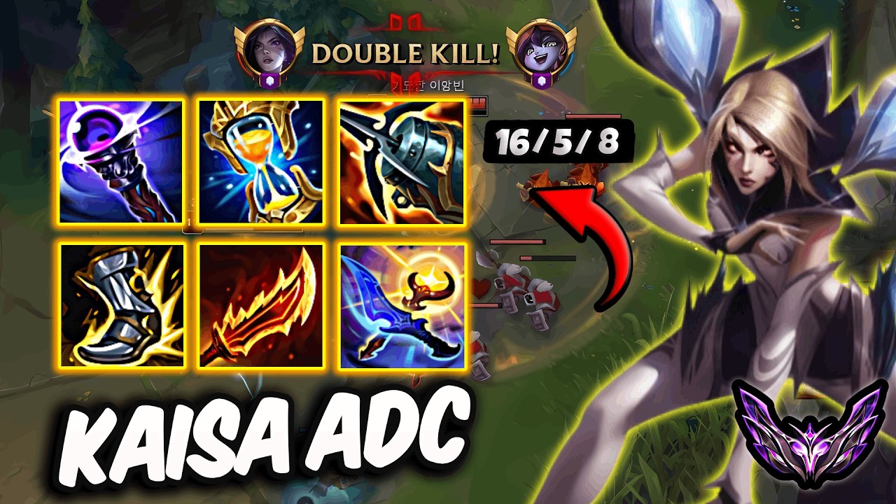 Kaisa vs Miss Fortune ADC ( 16/5/8 ) Korea Master 190 LP | Patch 26.7