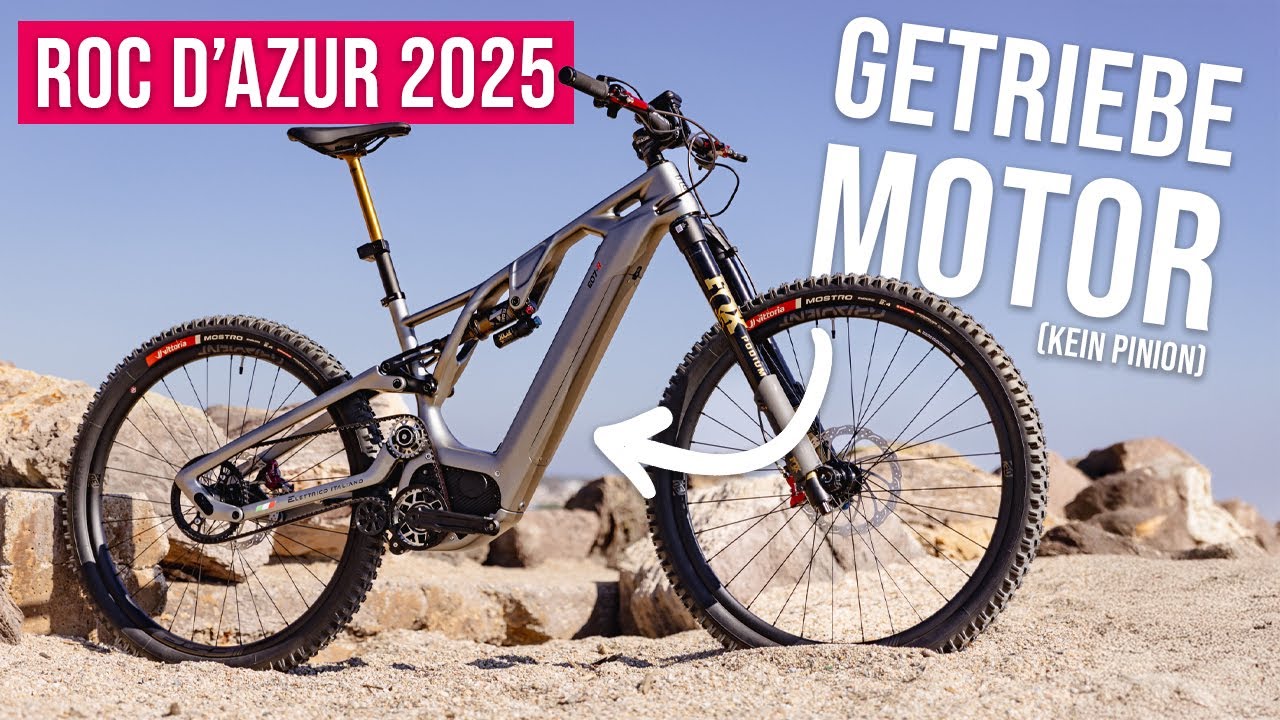 ROC D'AZUR 2025: Exotische E-MTBs, Getriebemotoren und E-Bikes mit Wasserstoff (?)