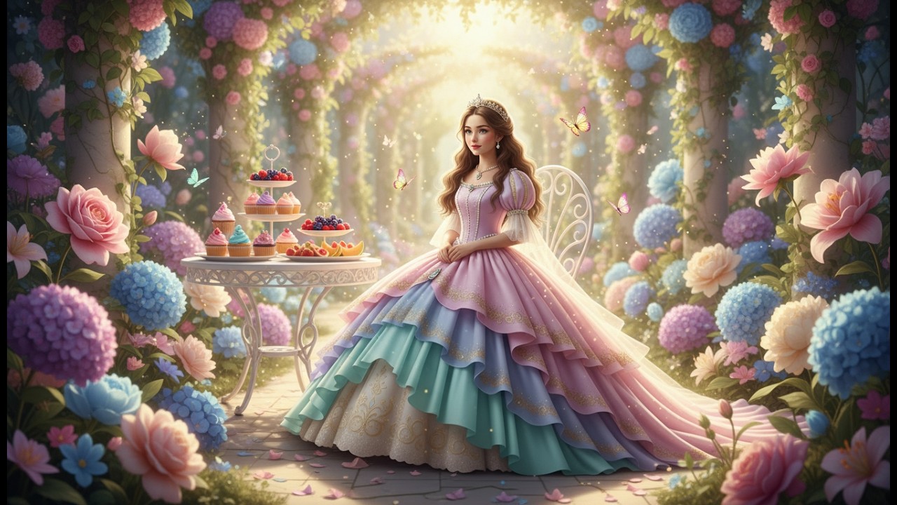 Die Prinzessin der süßen Träume – und das dunkle #fairytalesstory #bedtimestories