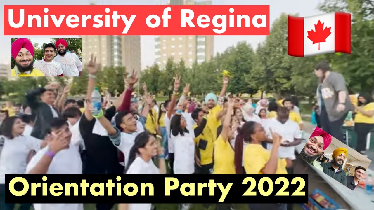 UNIVERSITY OF REGINA|| ORIENTATION PARTY 2022 ||WELCOME PARTY || SASKATCHEWAN|| CANADA ||VLOG-56
